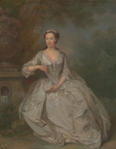 Una signora con un libro da Bartholomew Dandridge